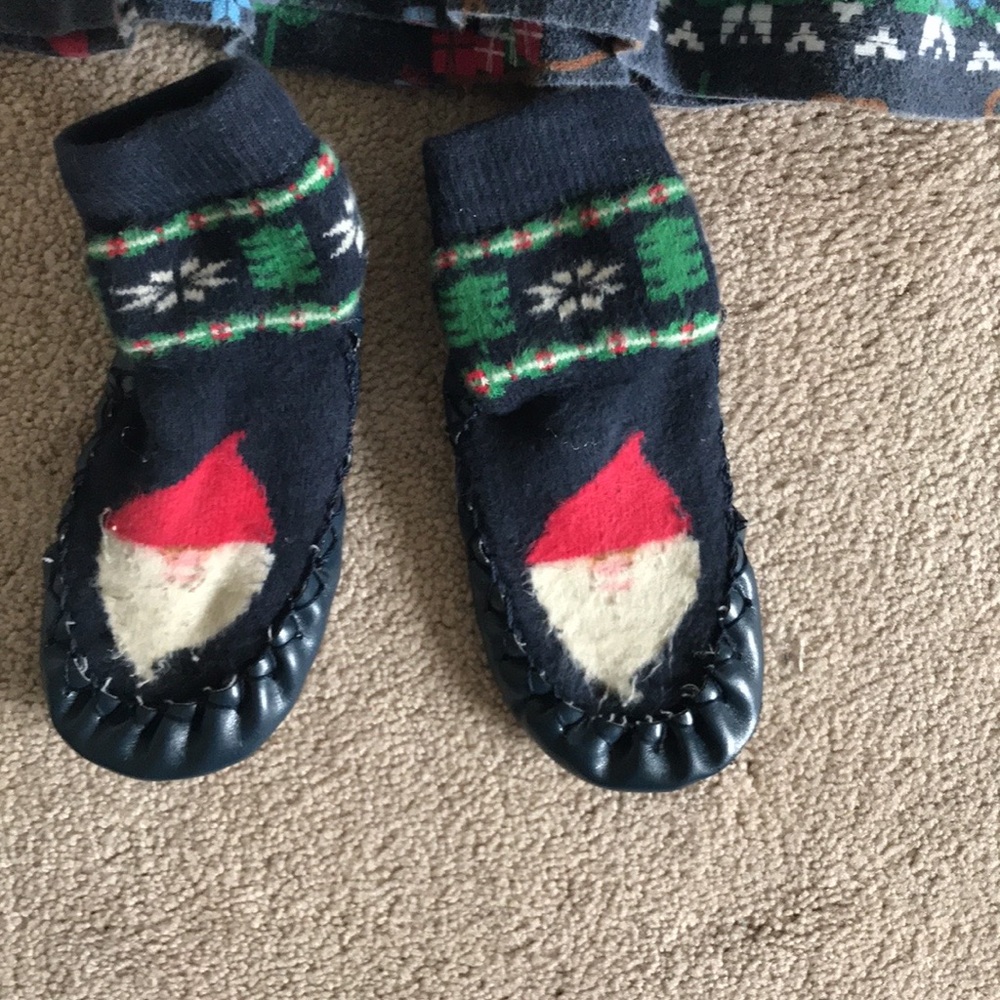 Hanna Anderson gnome soft slippers!